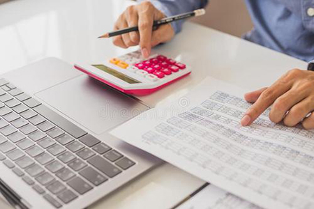 財務清查素材圖